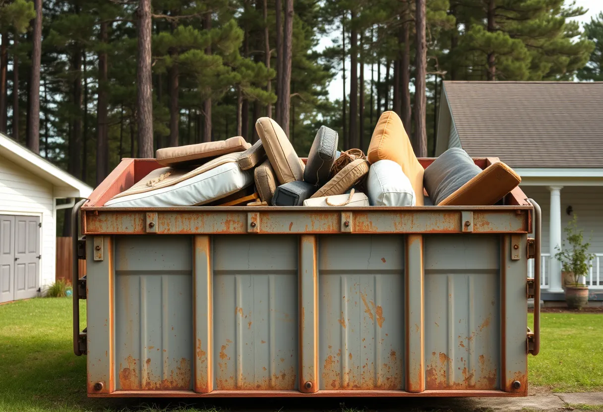 Household Junk & Cleanout Dumpsters in Meridian, MS